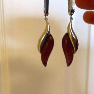 ❤️Dark purple earrings